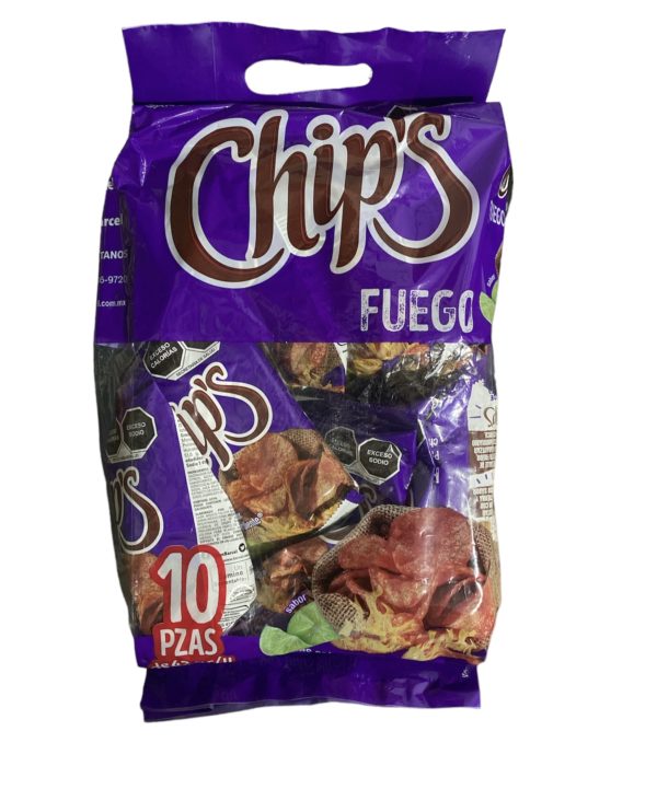 Chips Fuego 42gr x10U