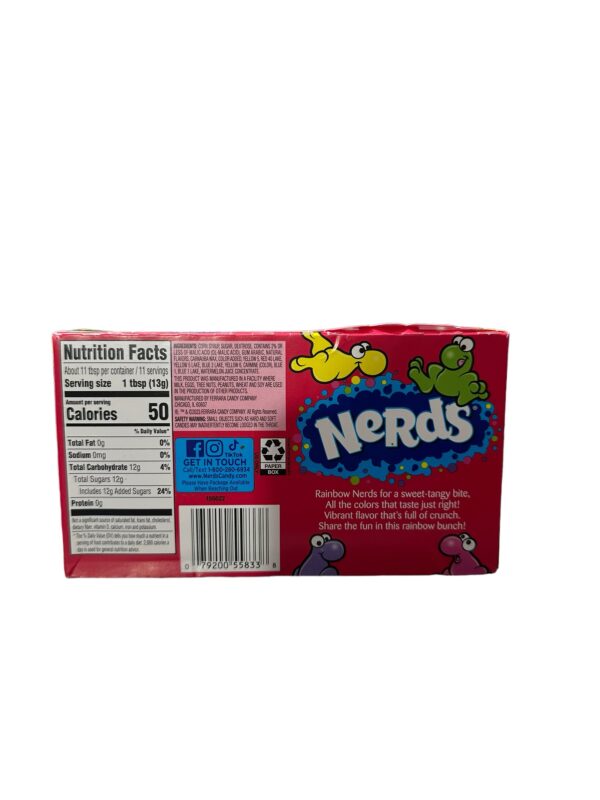 Nerds Candy Rainbow 141gr - Imagen 2